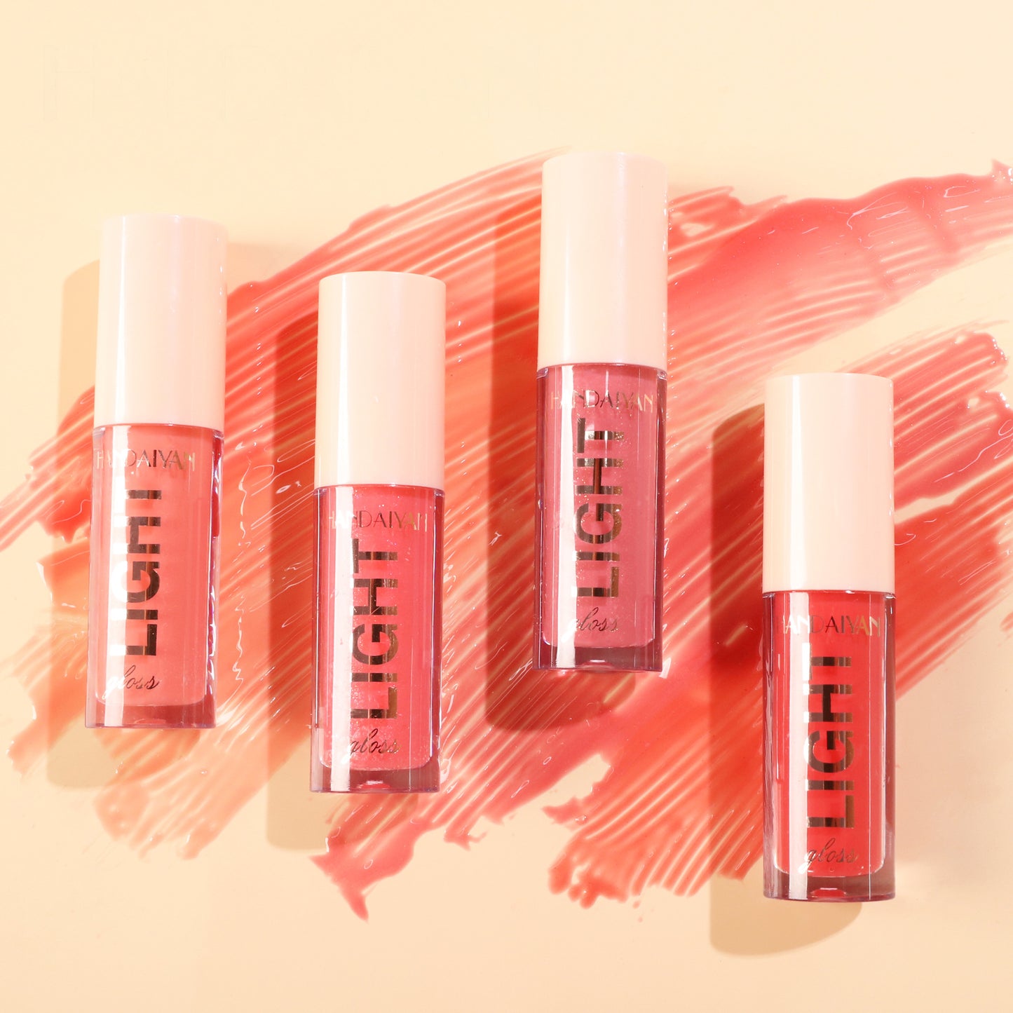 Long-lasting moisturizing lip glosses