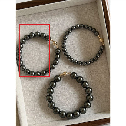 Circle Pearl Bracelets