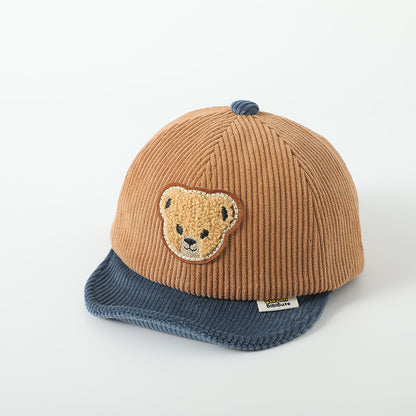 Children's bear cartoon hats