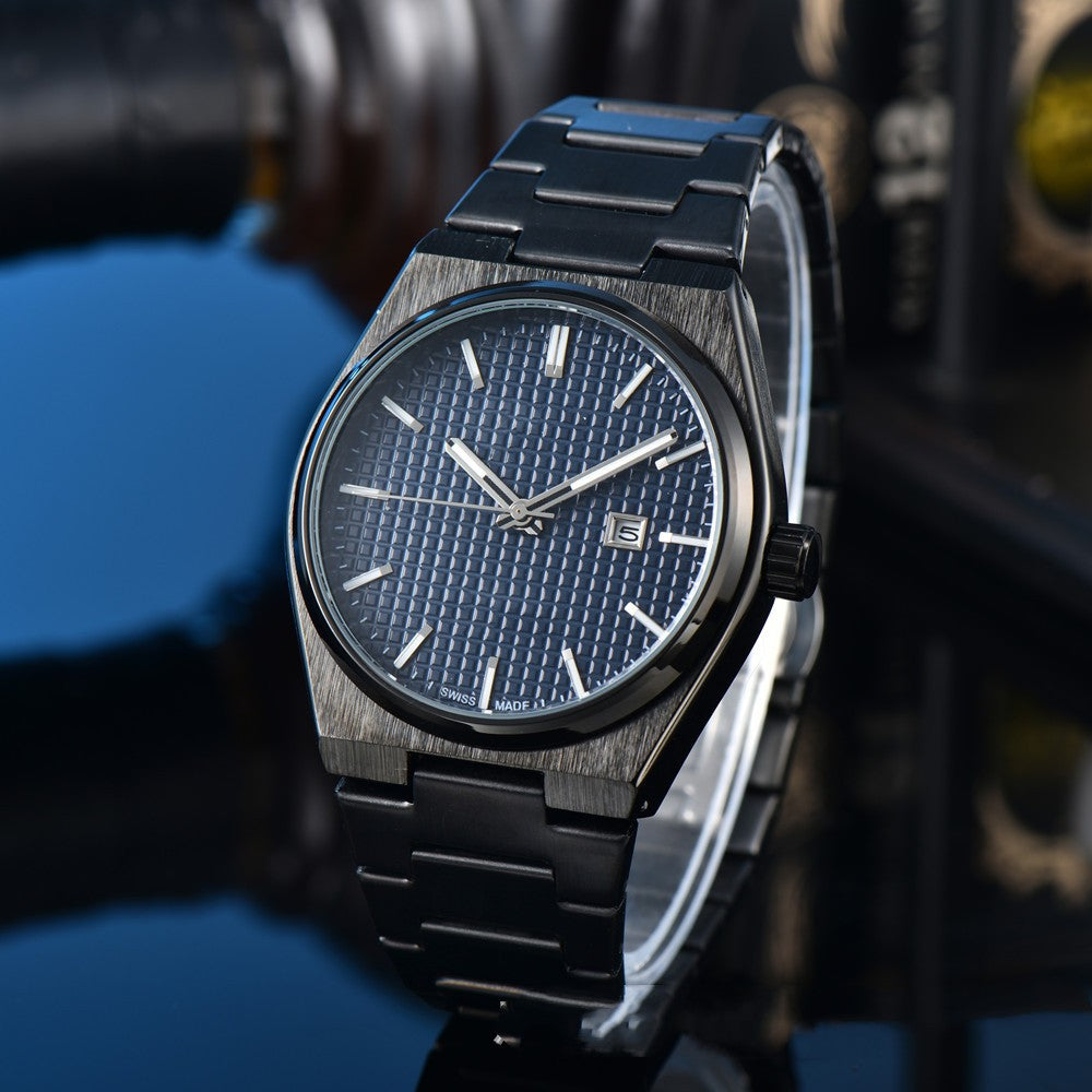 Business Casual Steel Belt Quartz Watches Men