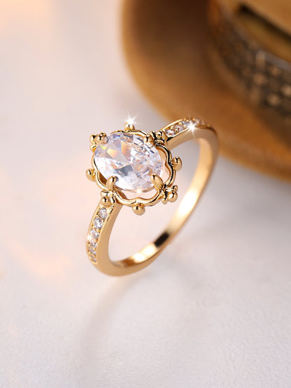 Elegant Zircon Ring