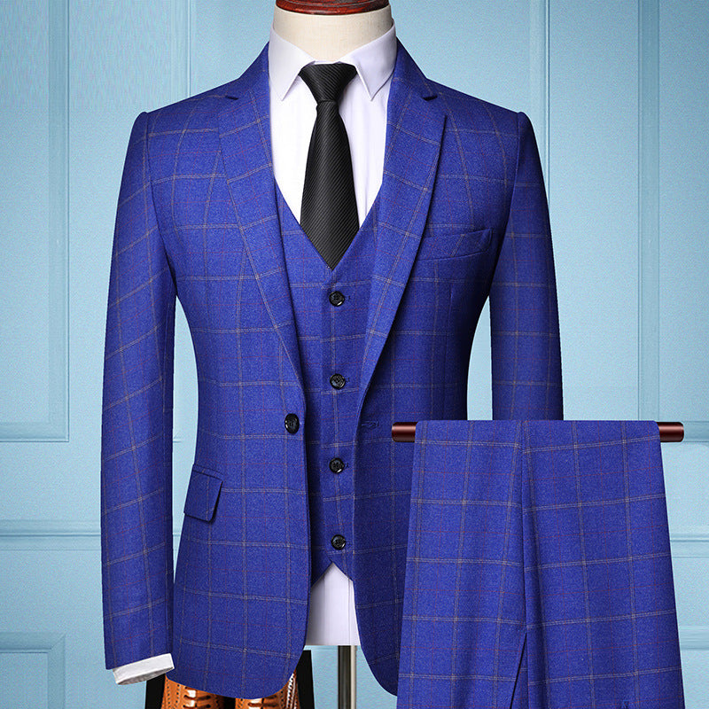 Three-piece suits for men