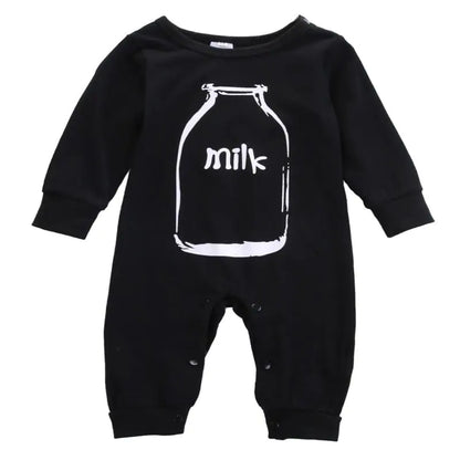 Milk Romper Cotton Jumpsuits