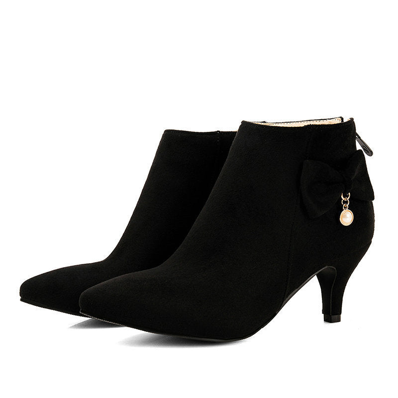 Pointed Toe Stiletto Boots