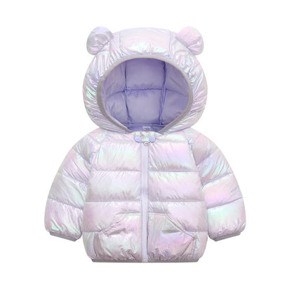 Children's down padded jacket