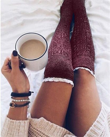 Knitted socks