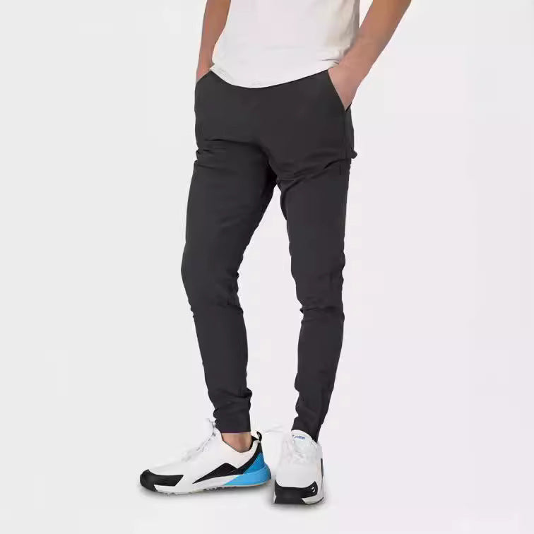 Tight Pocket Zipper Business Casual Daily Slim Fit Trousers