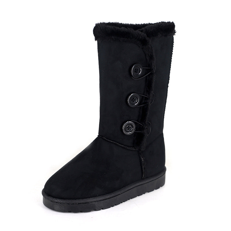 High Cotton-padded Thickened Warm Snow Boots