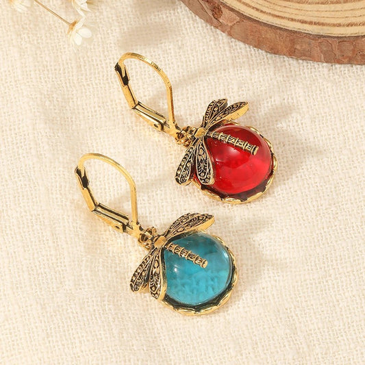 Vintage Dragonfly Earrings