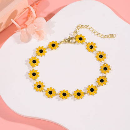 Drip Oil Bracelets Daisy