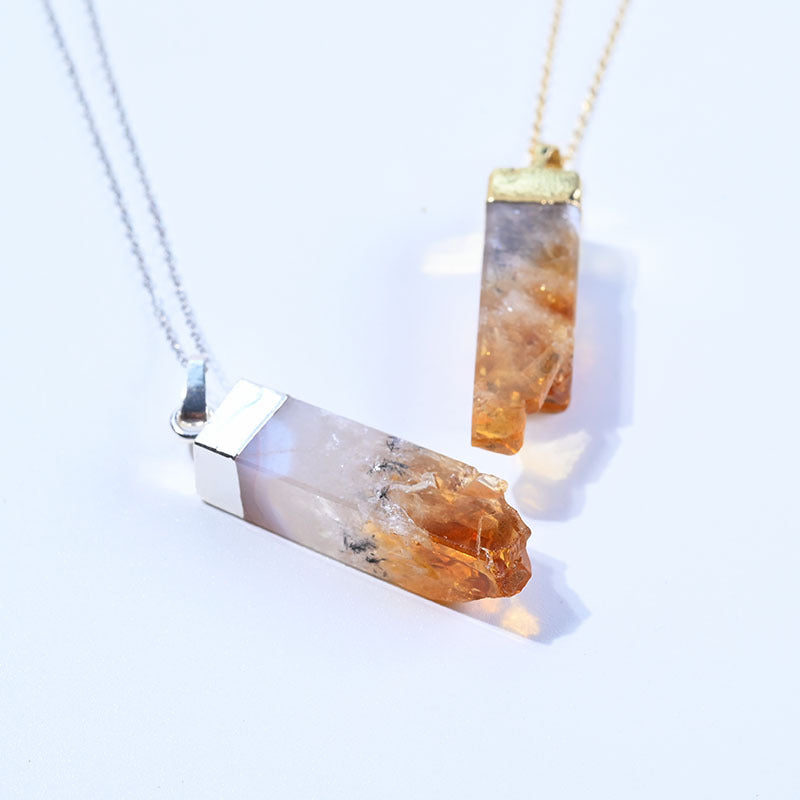 Citrine Stone Necklaces