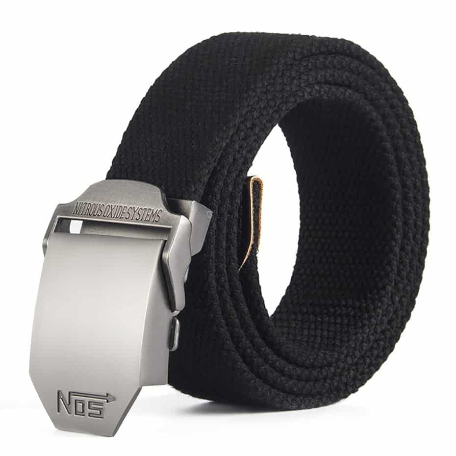 Canvas alloy buckle belts