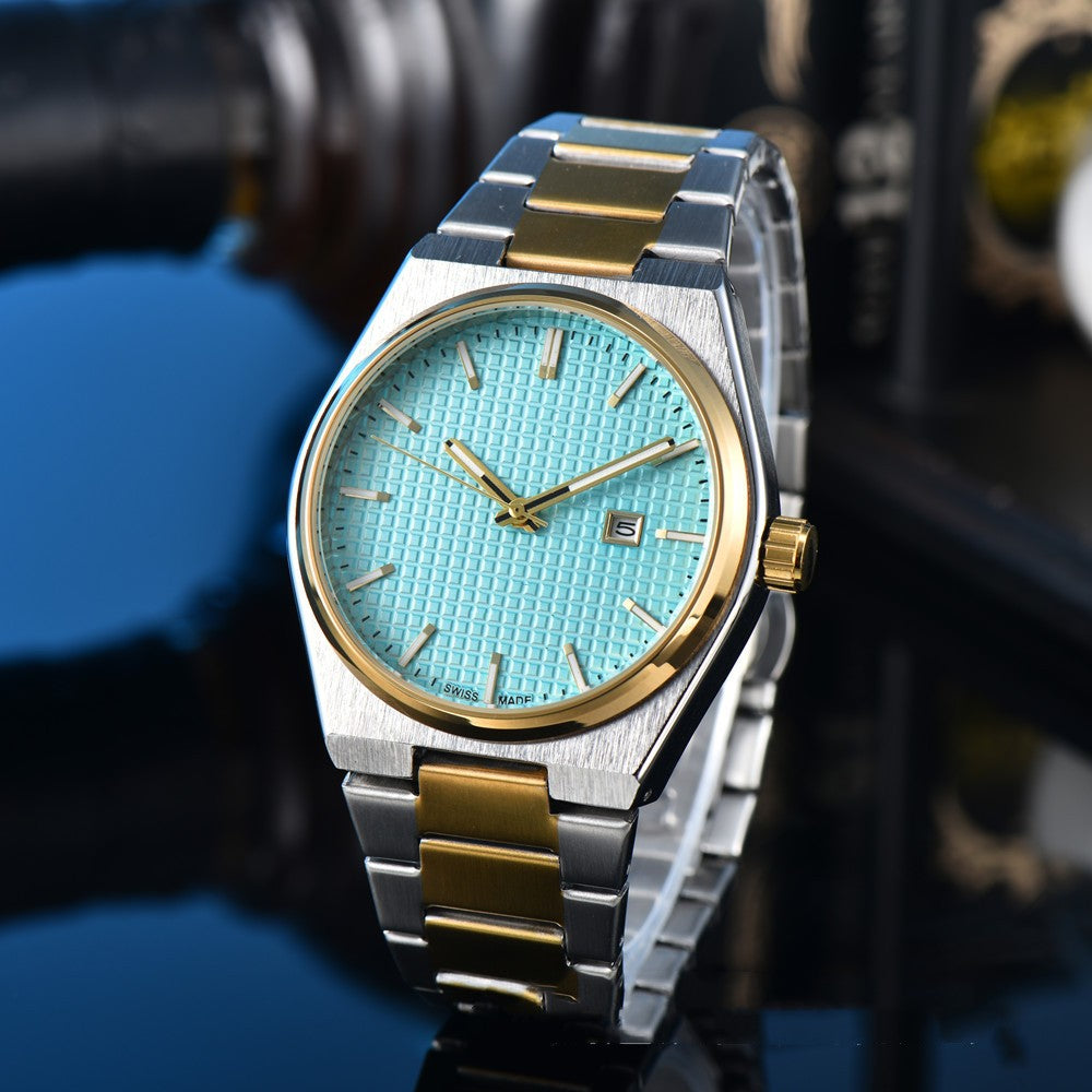 Business Casual Steel Belt Quartz Watches Men