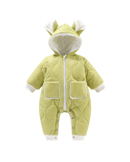 Children's Winter Climbing Clothes With Hooded Insulation