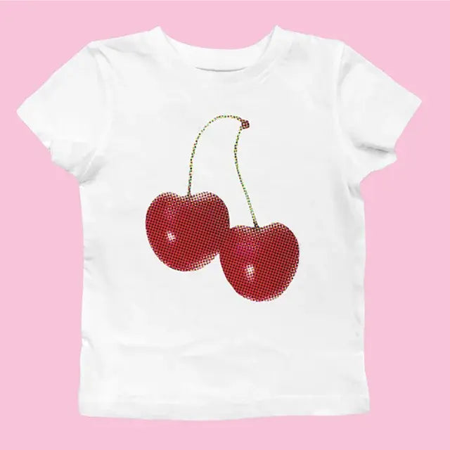 Aesthetic Summer Baby Tee Streetwear