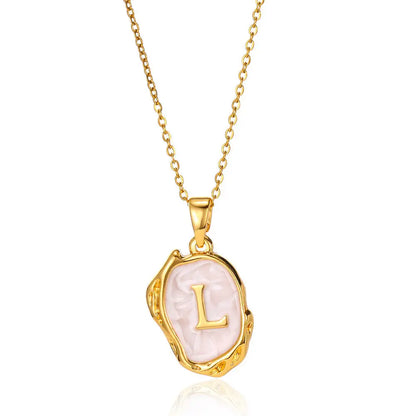 Letters Dimensional Necklaces