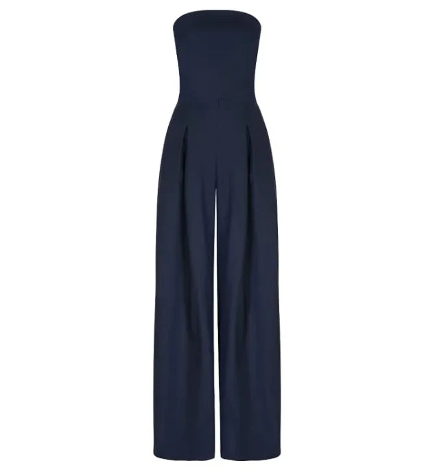 Slim-Fit Casual Jumpsuit