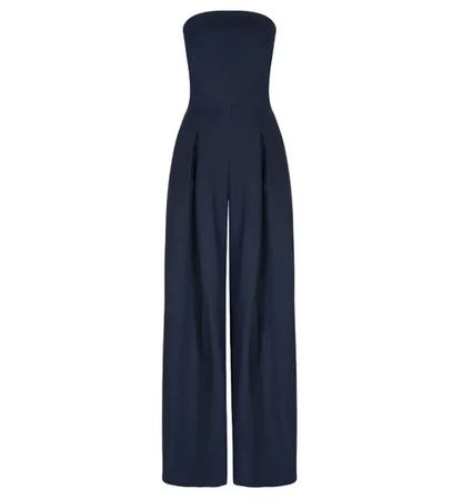 Slim-Fit Casual Jumpsuit