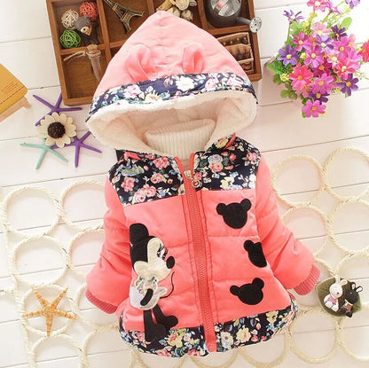 New Girls jackets fashion Minnie cartoon Clothing coats