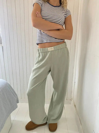 Wide Leg Loose Fit Pants