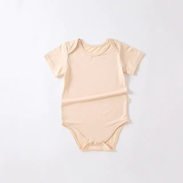 Bamboo Fiber Baby Rompers