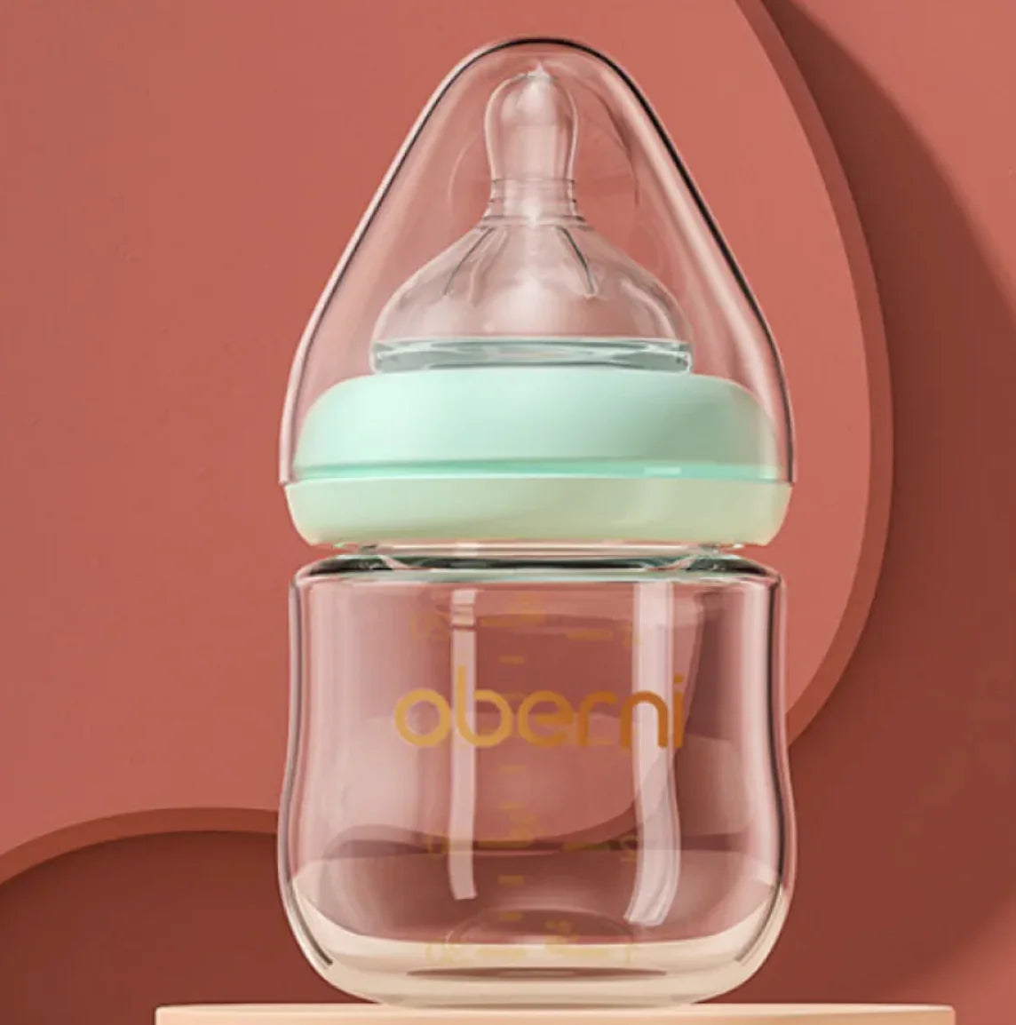 Wide Bore Glass Baby Bottles for Newborns