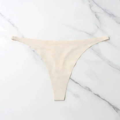 Silk Seamless Thongs