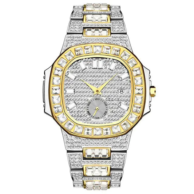 Luxury Rhinestone Calendar Watches