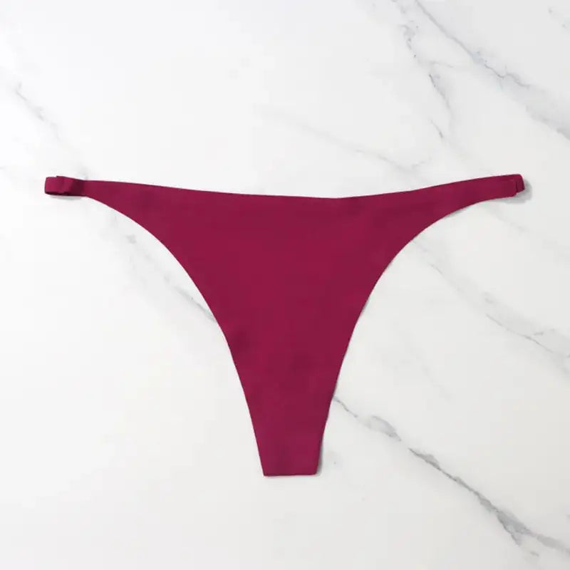 Silk Seamless Thongs