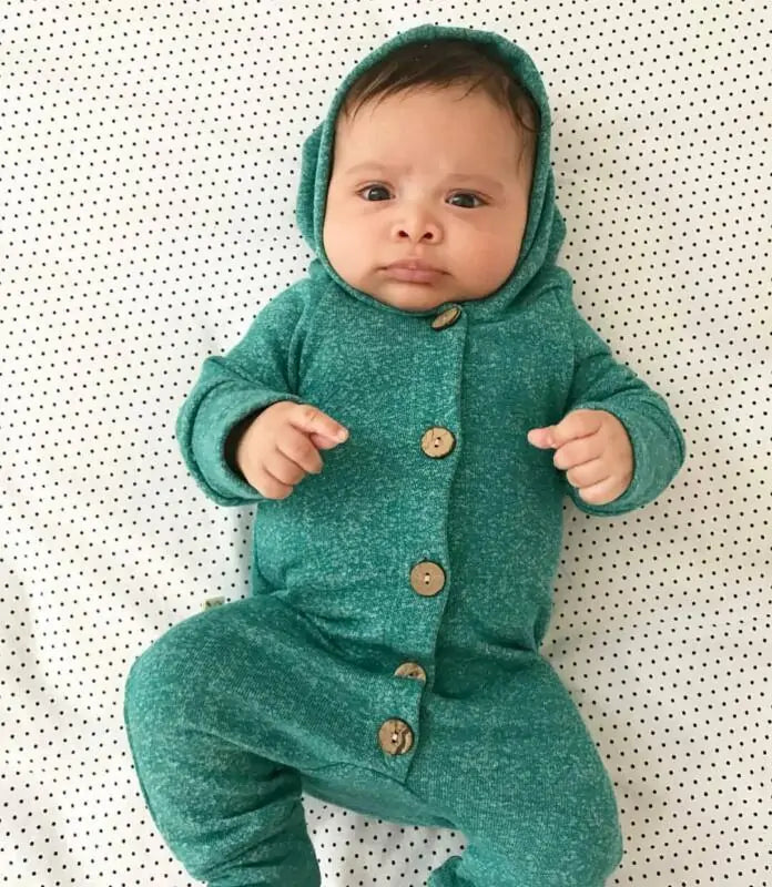 Baby Toddler Hooded Rompers