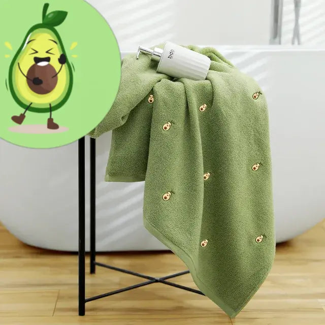 Cotton Avocado Towel Sets