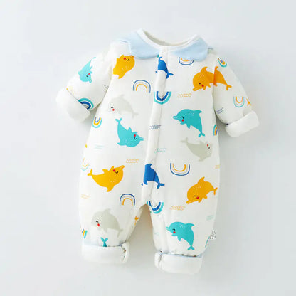 Thickened Cotton Winter Onesie