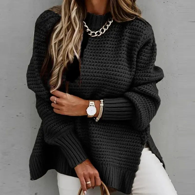 Knitted Sweaters Long Sleeve