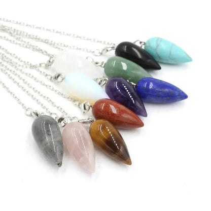 Natural Crystal Pendulums