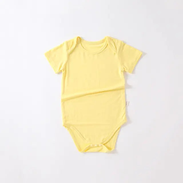 Bamboo Fiber Baby Rompers