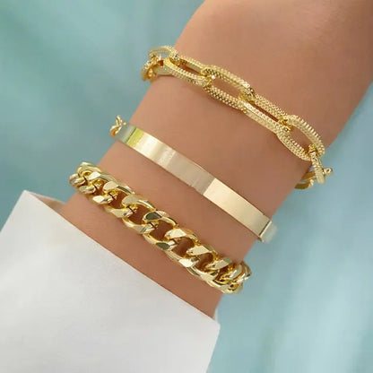 Charm Bracelet Bangles Set