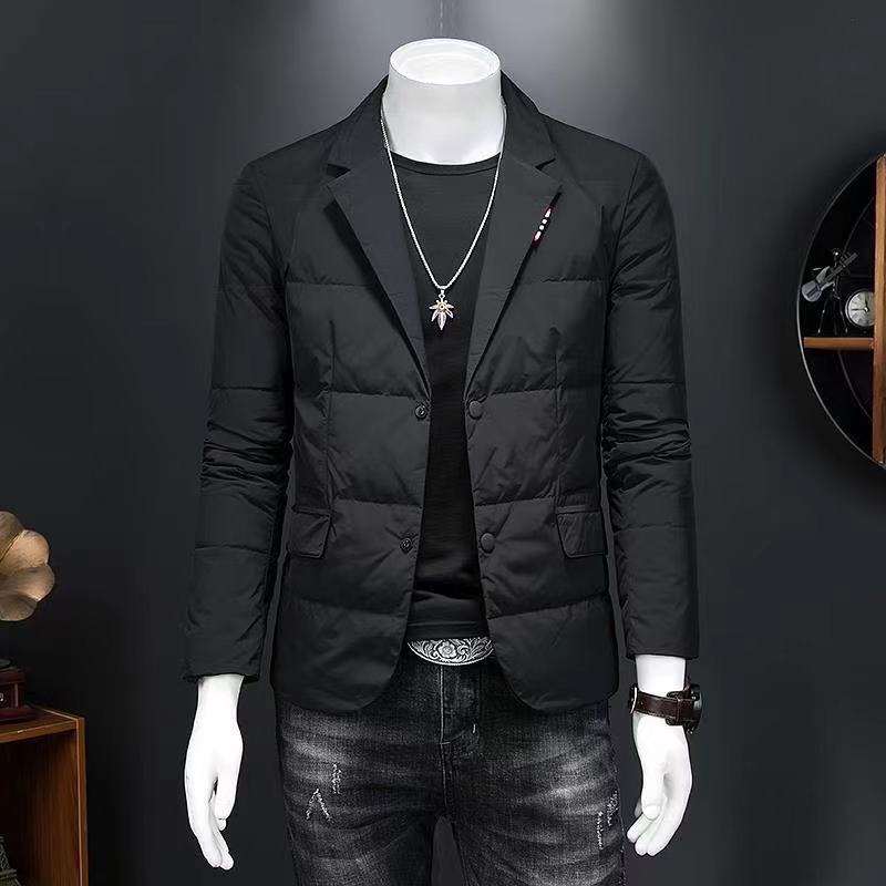 Chaquetas de algodón cálidas e informales de moda para hombre