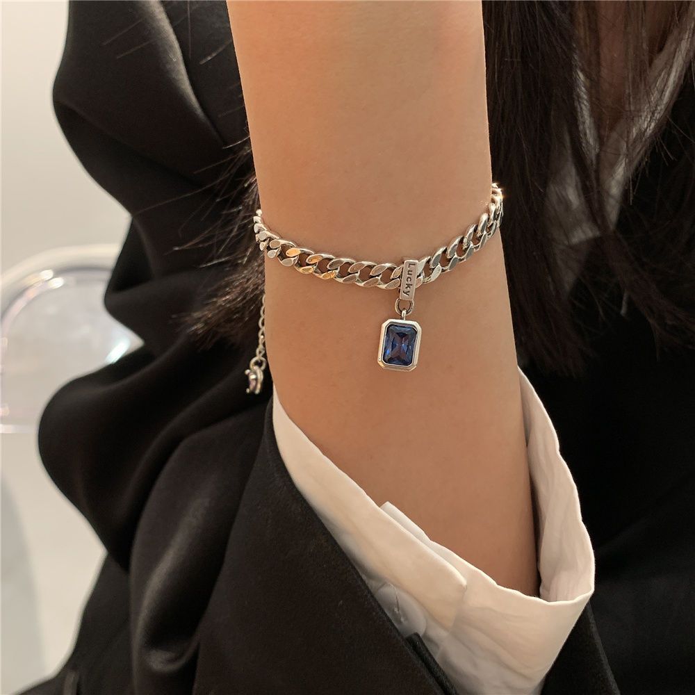 Persian Gulf Navy Blue Zircon Lucky Bracelets