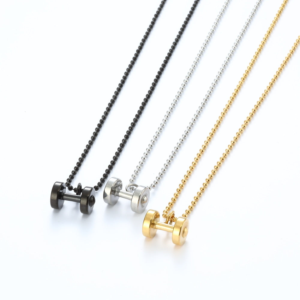 Dumbbell Necklaces