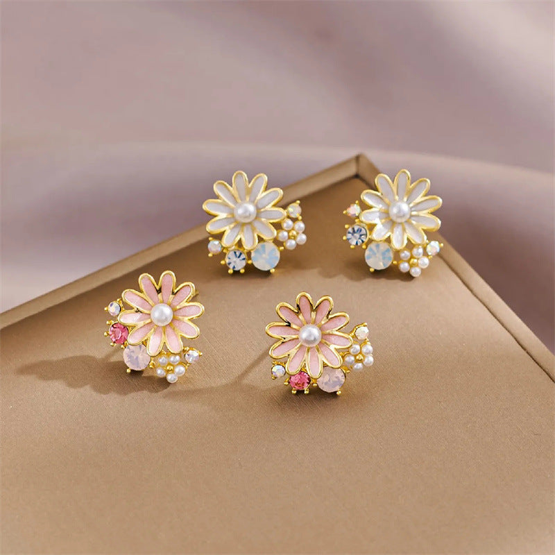 Flower Stud Earrings