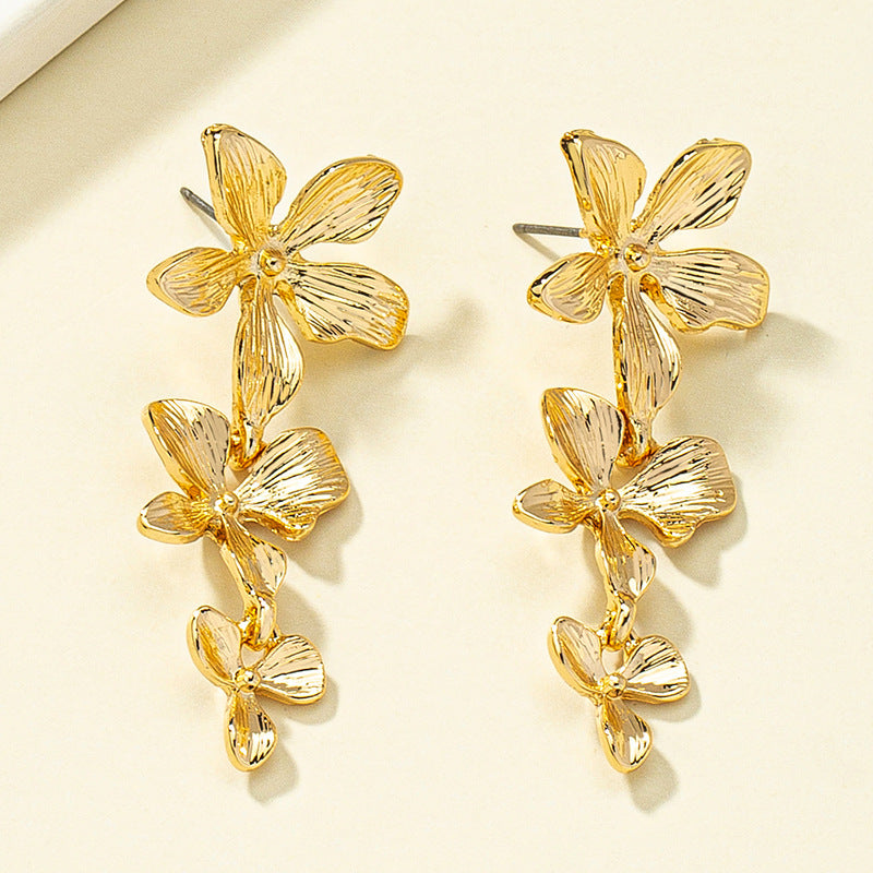 Flower Stud Earrings