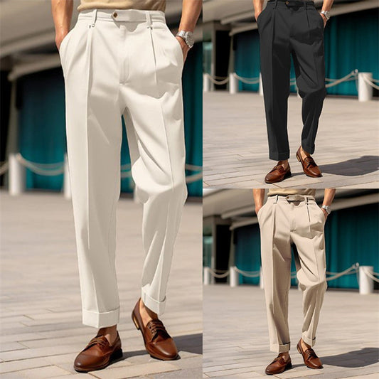 Casual Comfortable Mid-waist Trousers