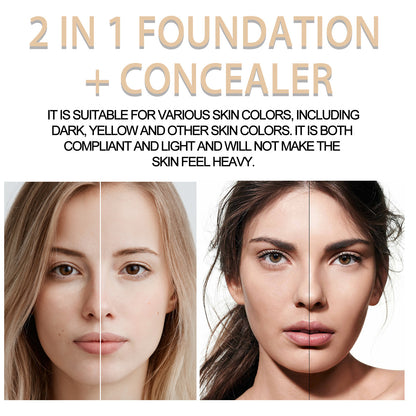 Langanhaltendes Make-up, unsichtbarer Poren-Flüssig-Concealer