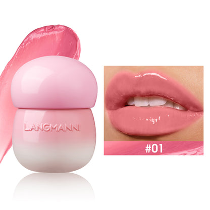 Mushroom Lip Lacquer Brillo de labios hidratante no graso