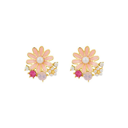 Flower Stud Earrings