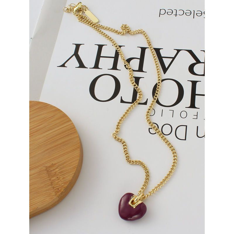 Purple Love Necklace