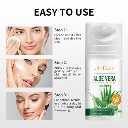 Crema Hidratante De Aloe Vegetal