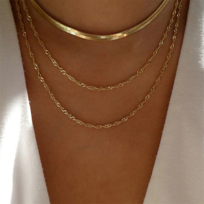 Metal Multi-layer Necklaces