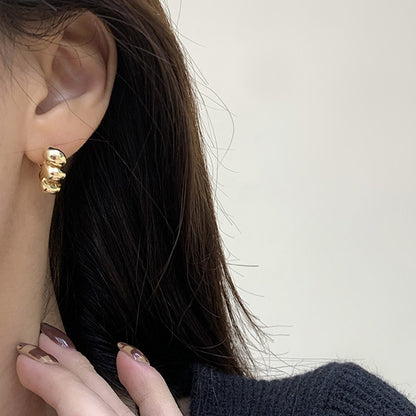 Bread Pattern Earrings