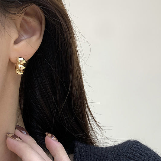 Bread Pattern Earrings